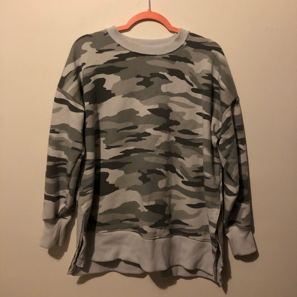 Aerie camo sweater